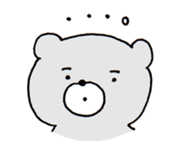 Hairo who is a grizzly. sticker #2414893