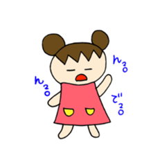 Sweet pretty girl "PONG CHANG" 2014FW sticker #2414936