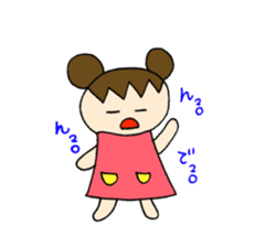 Sweet pretty girl "PONG CHANG" 2014FW sticker #2414936