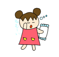 Sweet pretty girl "PONG CHANG" 2014FW sticker #2414942