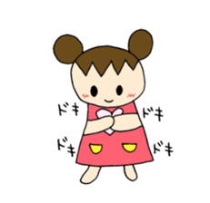 Sweet pretty girl "PONG CHANG" 2014FW sticker #2414943