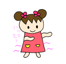 Sweet pretty girl "PONG CHANG" 2014FW sticker #2414946