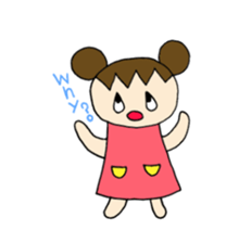 Sweet pretty girl "PONG CHANG" 2014FW sticker #2414947