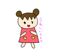 Sweet pretty girl "PONG CHANG" 2014FW sticker #2414953