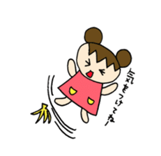 Sweet pretty girl "PONG CHANG" 2014FW sticker #2414960