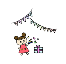 Sweet pretty girl "PONG CHANG" 2014FW sticker #2414970