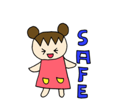 Sweet pretty girl "PONG CHANG" 2014FW sticker #2414972