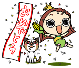 Haruka the Corn ver.0 sticker #2415060