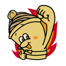 White and Marron of cake 2 sticker #2415479