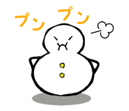 Japanese style snowman~Yukidaruma~ sticker #2415510