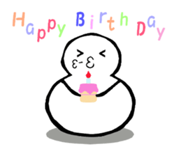 Japanese style snowman~Yukidaruma~ sticker #2415529