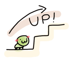 pritty red eared turtle sticker #2415685