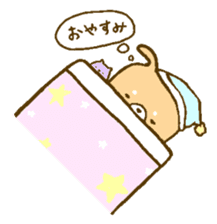 Japanese Shiba Inu and purple cat sticker #2416410