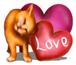 Growth phase of Loki the cat sticker #2416480