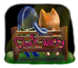 Growth phase of Loki the cat sticker #2416486