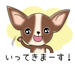 Talkative Smooth Coat Chihuahua PART2 sticker #2416864