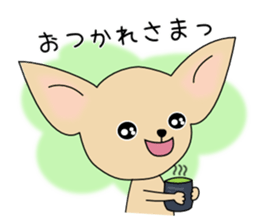 Talkative Smooth Coat Chihuahua PART2 sticker #2416880