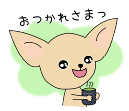 Talkative Smooth Coat Chihuahua PART2 sticker #2416880