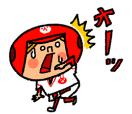 Good luck! Softball & Baseball no2 sticker #2417017