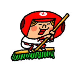 Good luck! Softball & Baseball no2 sticker #2417030