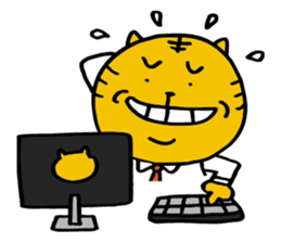 Tigercat Atla sticker #2417274