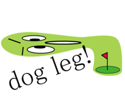 talking golf ball sticker #2417325