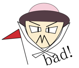 talking golf ball sticker #2417335