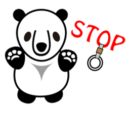 Strap Panda sticker #2417382