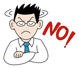 Tom, ordinary salary man sticker #2417422