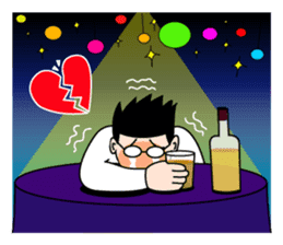 Tom, ordinary salary man sticker #2417424