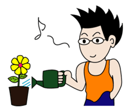 Tom, ordinary salary man sticker #2417425