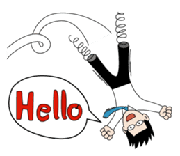 Tom, ordinary salary man sticker #2417427