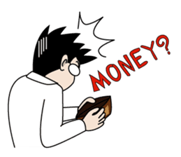 Tom, ordinary salary man sticker #2417428