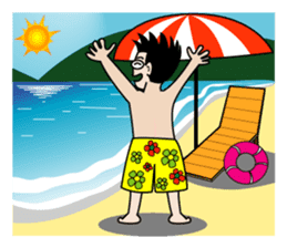 Tom, ordinary salary man sticker #2417433