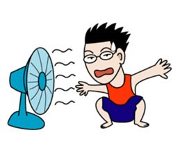 Tom, ordinary salary man sticker #2417437