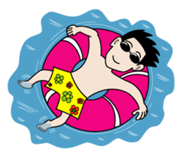 Tom, ordinary salary man sticker #2417438