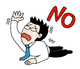 Tom, ordinary salary man sticker #2417442