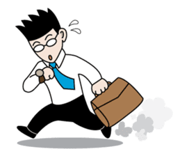 Tom, ordinary salary man sticker #2417447