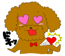Two dogs sticker #2417625
