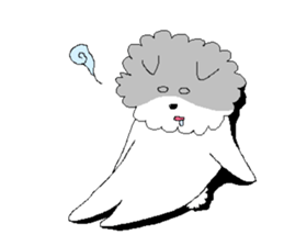 Two dogs sticker #2417647