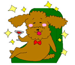 Two dogs sticker #2417649