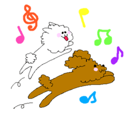 Two dogs sticker #2417651