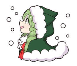 Cat Girls - MerryX'mas and HappyNewYear sticker #2417957