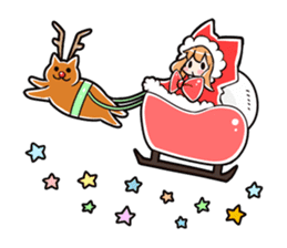 Cat Girls - MerryX'mas and HappyNewYear sticker #2417963