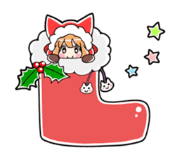 Cat Girls - MerryX'mas and HappyNewYear sticker #2417965