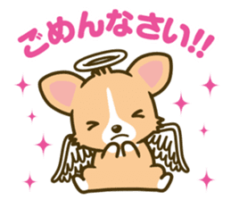 angel corgi & devil corgi sticker #2418098