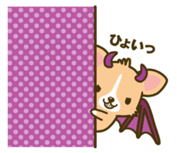 angel corgi & devil corgi sticker #2418100