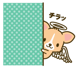 angel corgi & devil corgi sticker #2418101