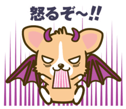 angel corgi & devil corgi sticker #2418113