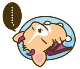 angel corgi & devil corgi sticker #2418123